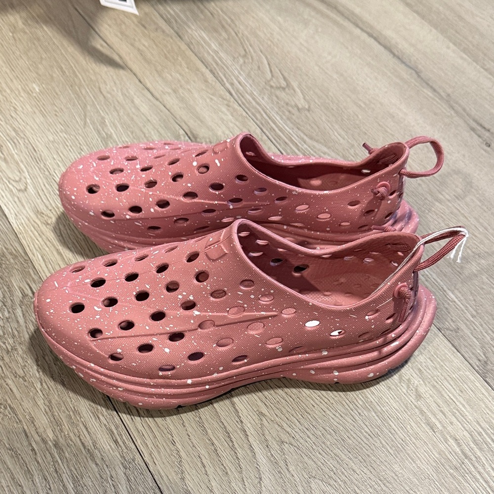 Women's Pink Slip-On Athletic Shoes